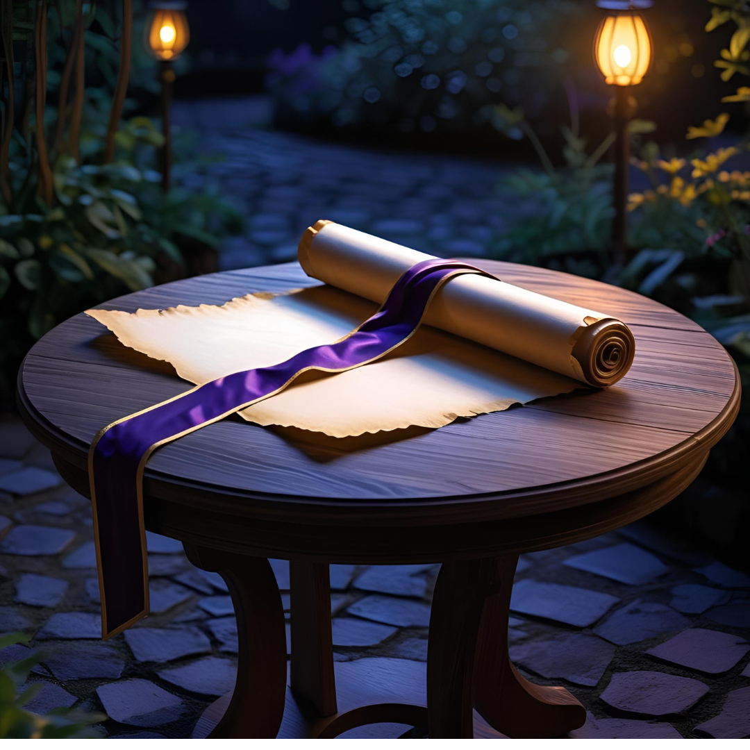 The Lamp in the Garden